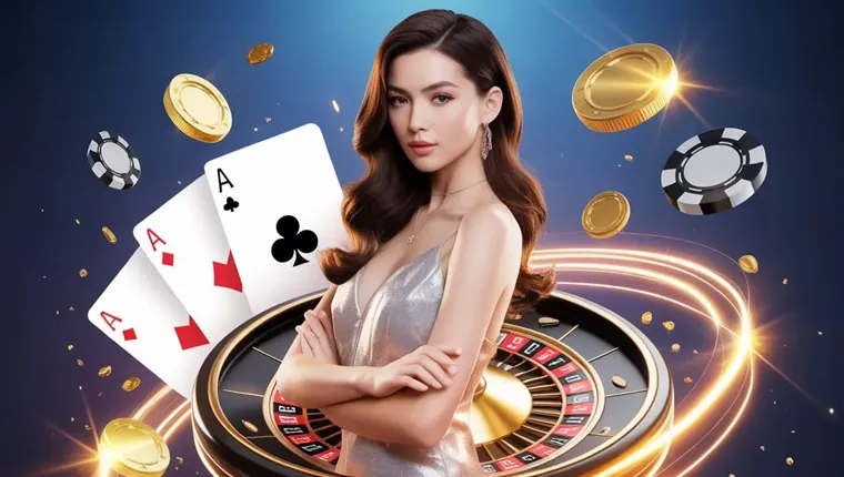Diverse group of people engaging with various online gambling platforms on different devices